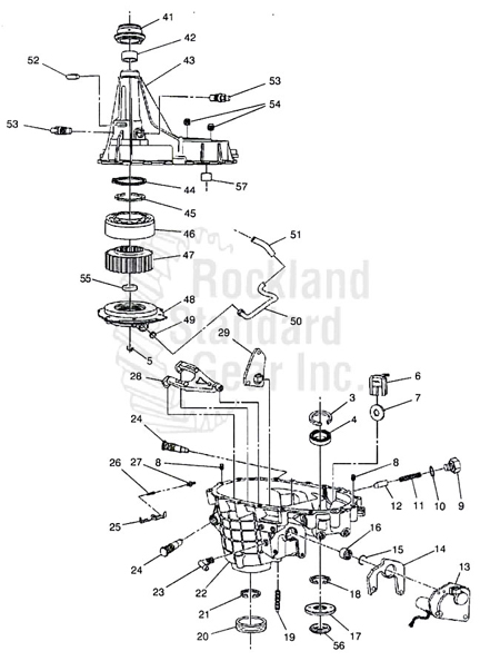 New Venture 136 Transfer Case