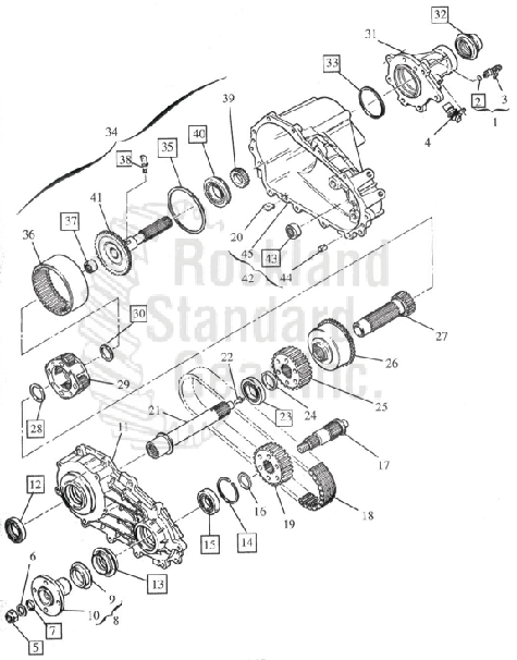 Borg Warner 4472 Transfer Case