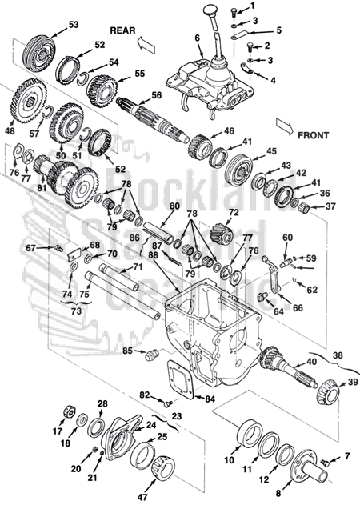 Borg Warner T-19 Transmission