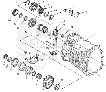 Tremec T-56 C5 Corvette Transmission Cases